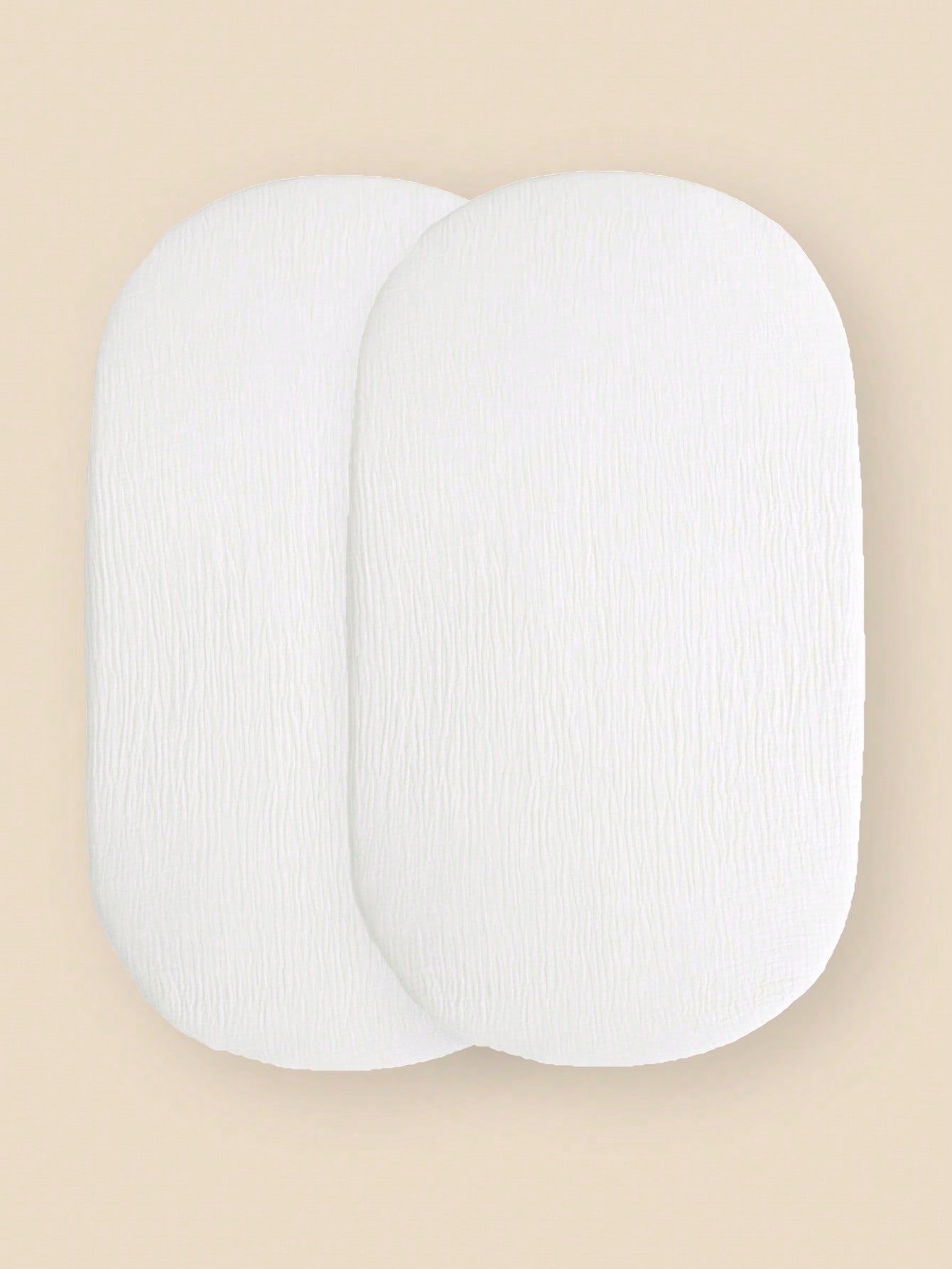 Muslin Cotton Bedspread - Confezione da 2 fasciatoio in mussola,