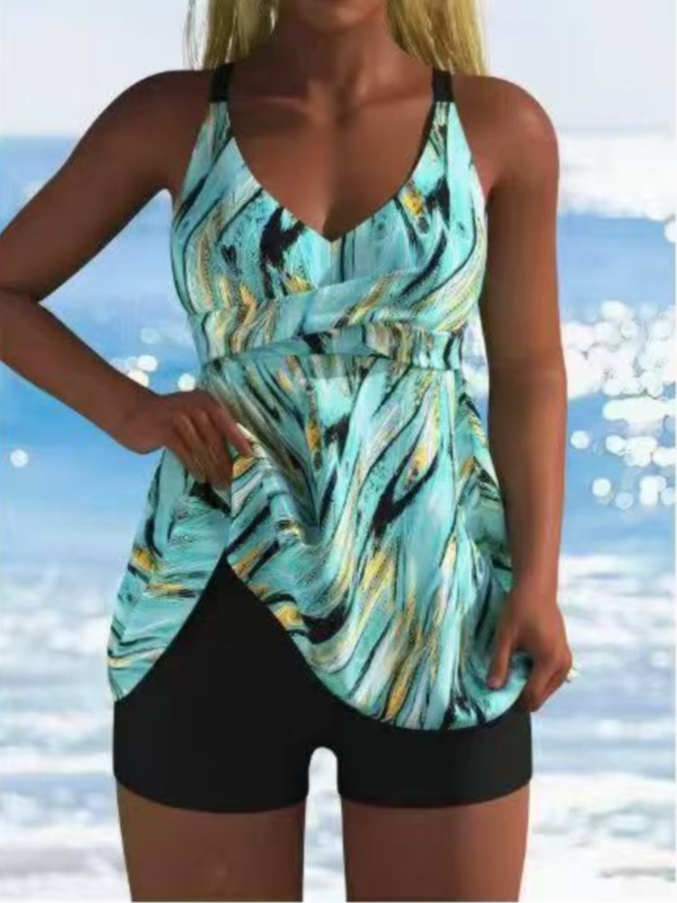 Bath - Nuovo Costume da Bagno Tankini a