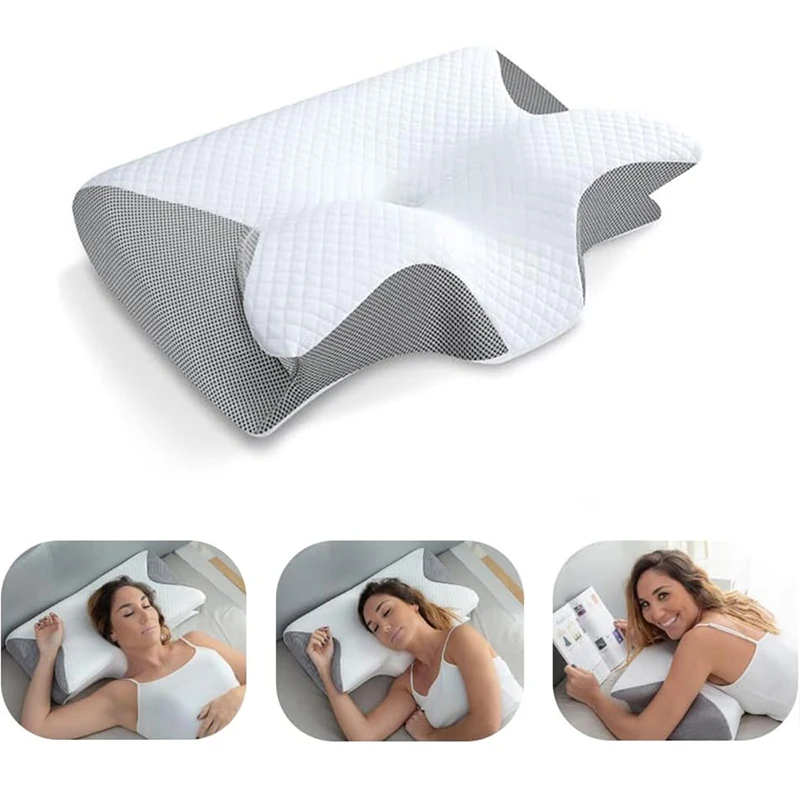 Anti Snore Contour Pillow - Cuscino Ortopedico per il Collo in
