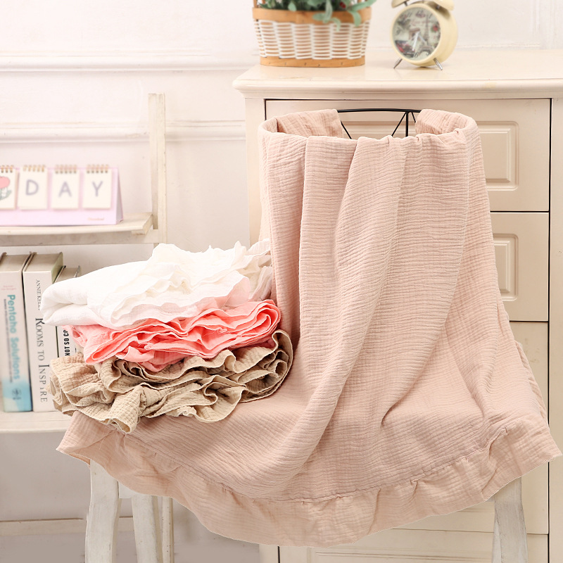Muslin Cotton Bedspread - Coperta in Mussola 100% Cotone con