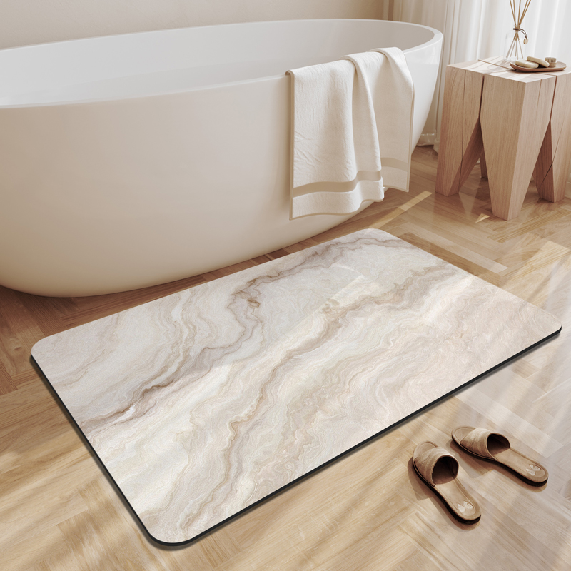Quick Dry Diatomite Bath Mat - Tappetino da bagno Terra diatomea Tappetino