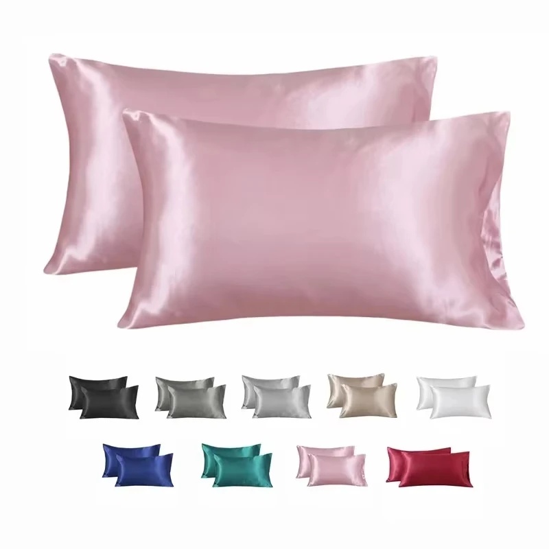 Satin Silk Pillowcase Hair Skin - Federa per cuscino 100% seta, federa