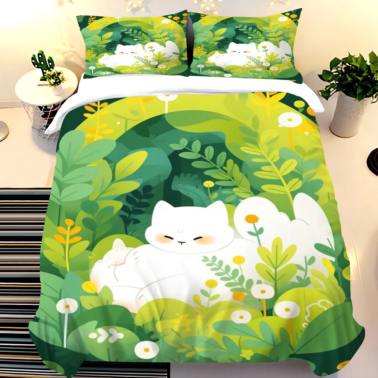 Duvet Cover Sets With Zipper - Set di Biancheria da Letto con