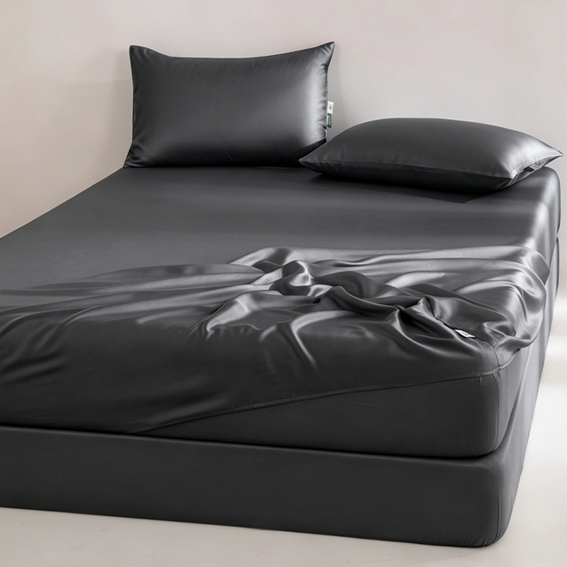 Fitted Bed Sheets Deep Pocket - Lenzuolo con Angoli in Seta di