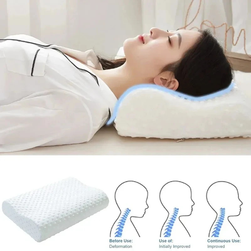 Cuscino in cotone memory per d - Memory Foam Orthopedic Pillow Neck Pain recensione e prezzo
