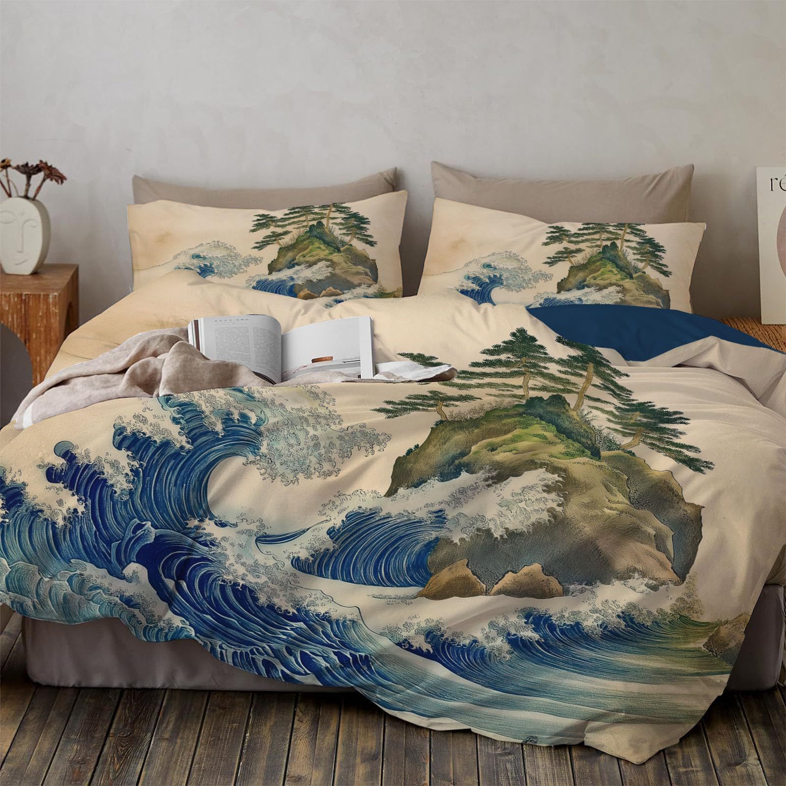 Set copripiumino Queen Wave in - Duvet Cover Sets With Zipper recensione e prezzo