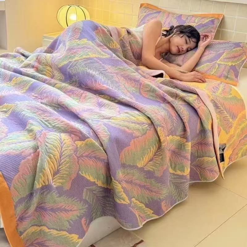 Coperta in Mussola a 6 Strati  - Muslin Cotton Bedspread recensione e prezzo