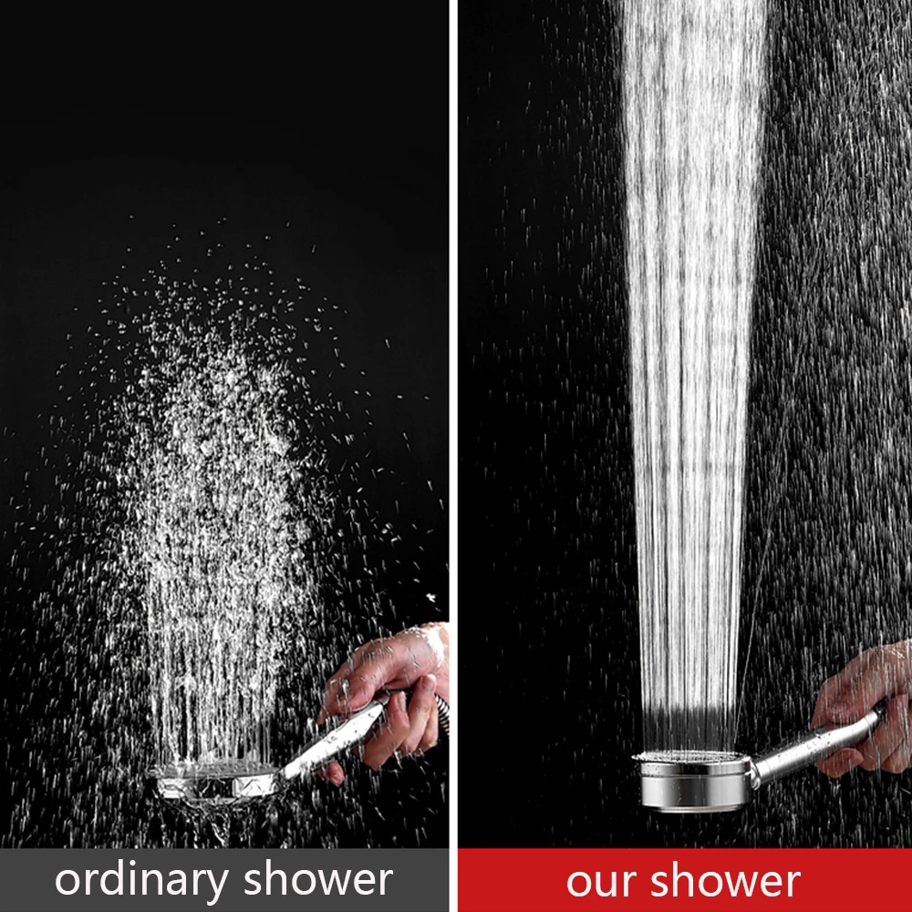 Soffione doccia in acciaio ino - High Pressure Shower Head Handheld recensione e prezzo