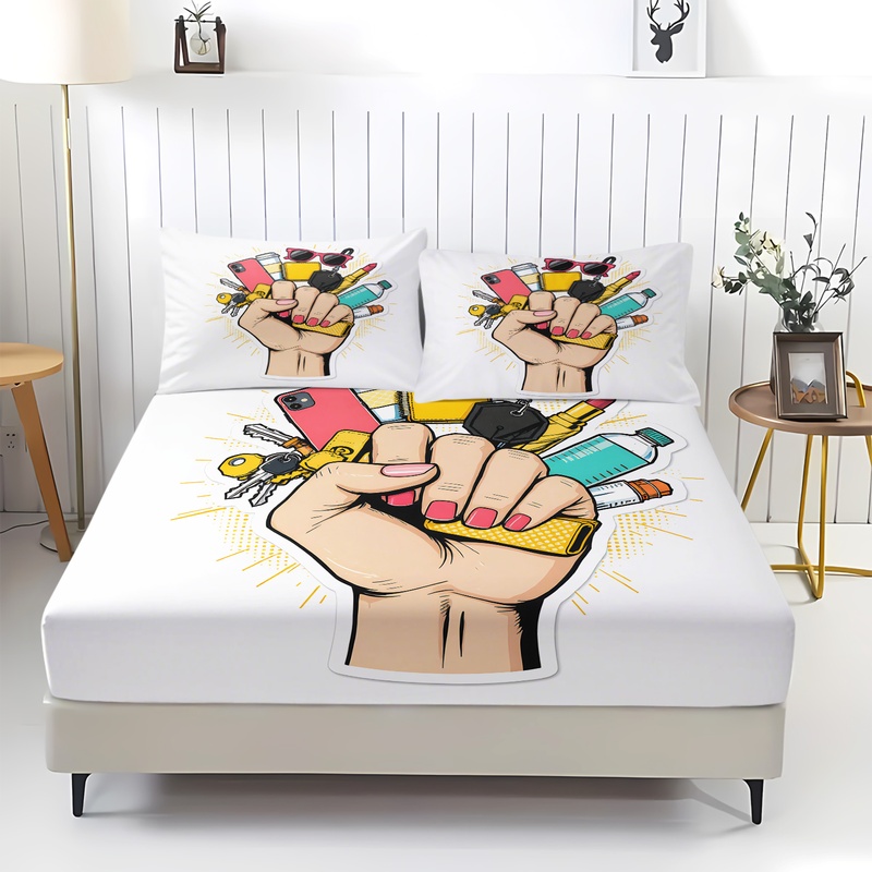 Set di lenzuola con angoli ela - Fitted Bed Sheets Deep Pocket recensione e prezzo