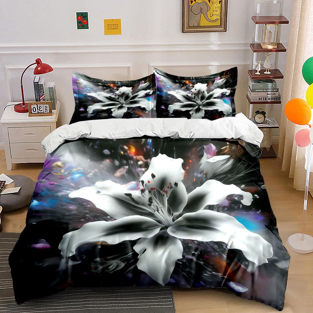 Set di Biancheria da Letto con - Aesthetic Floral Duvet Cover recensione e prezzo