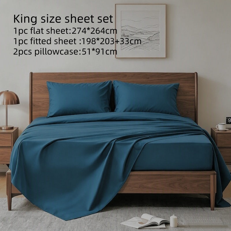 Set di 4 Lenzuola per Letto Ki - Fitted Bed Sheets Deep Pocket recensione e prezzo