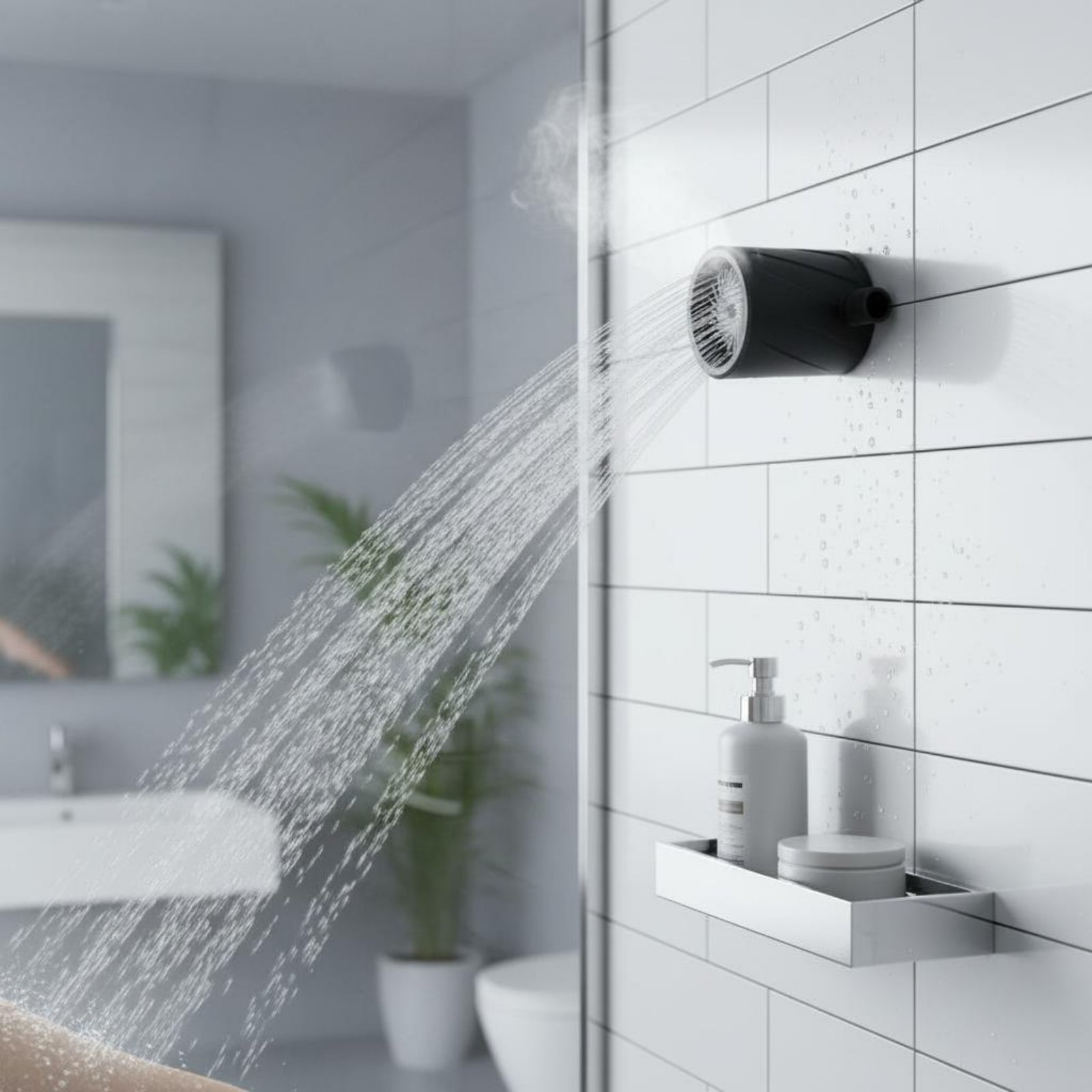Soffione doccia portatile pote - High Pressure Shower Head Handheld recensione e prezzo