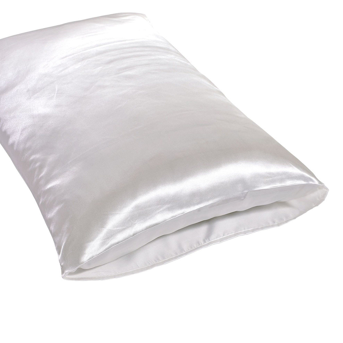1 Paio di Federe in Seta Setos - Satin Silk Pillowcase Hair Skin recensione e prezzo