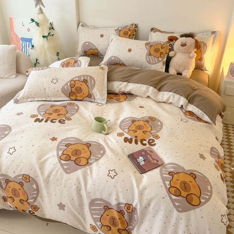 Set copripiumino Ins Bear con  - Duvet Cover Sets With Zipper recensione e prezzo