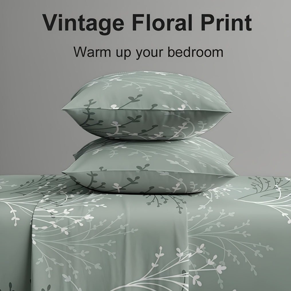 Set di 4 lenzuola con lenzuolo - Fitted Bed Sheets Deep Pocket recensione e prezzo