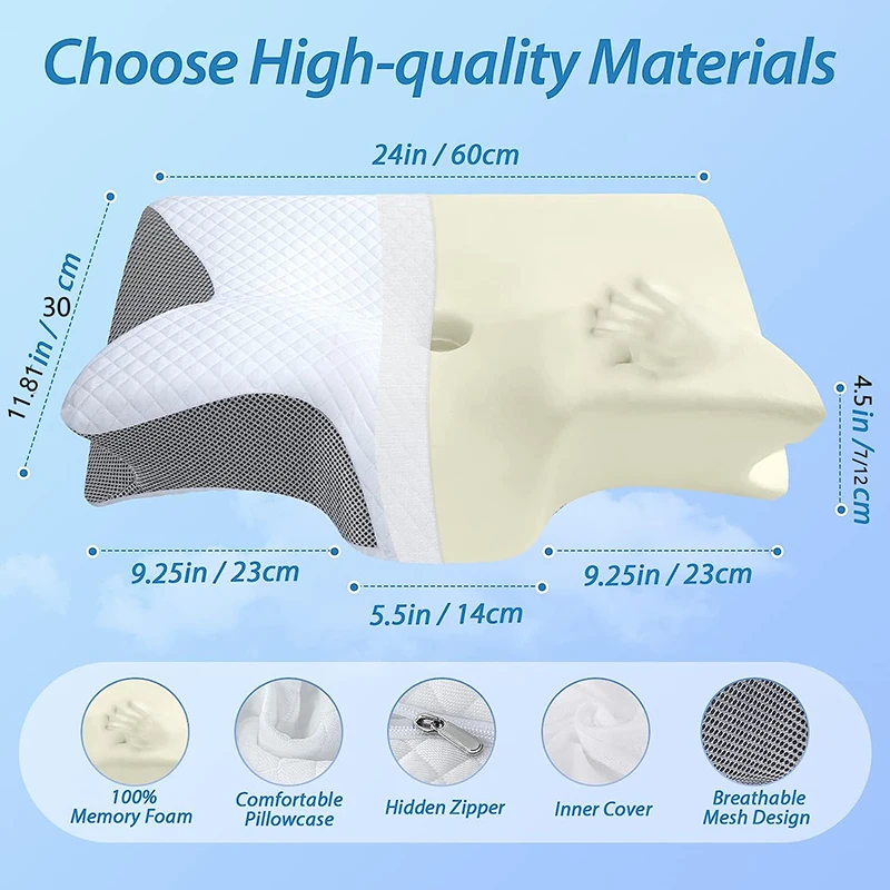 Cuscino Ortopedico per il Coll - Anti Snore Contour Pillow recensione e prezzo