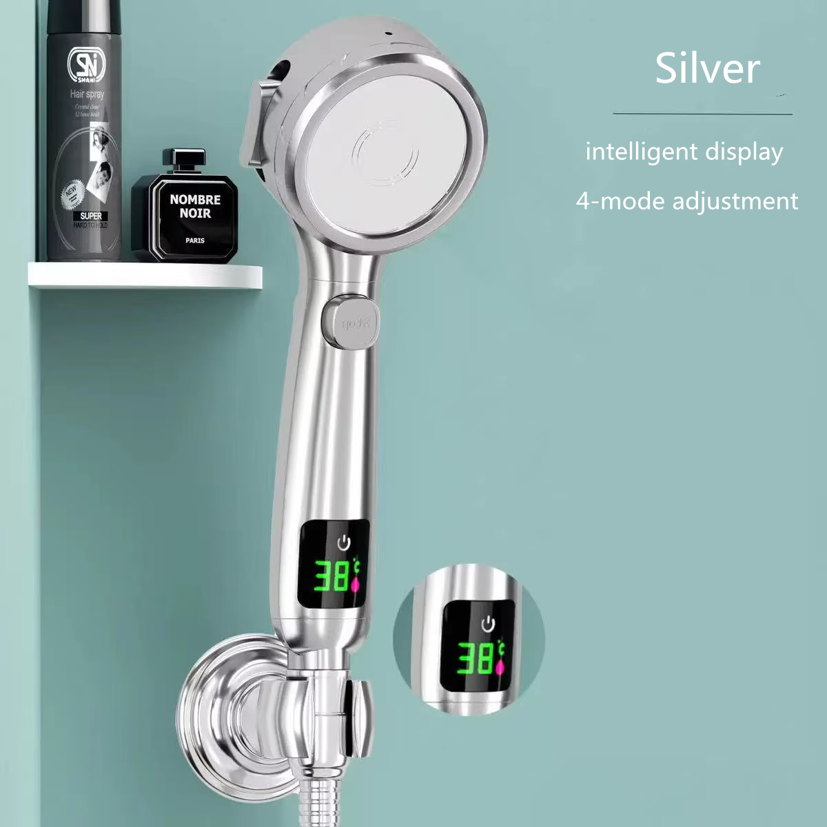 Soffione doccia da bagno porta - High Pressure Shower Head Handheld recensione e prezzo