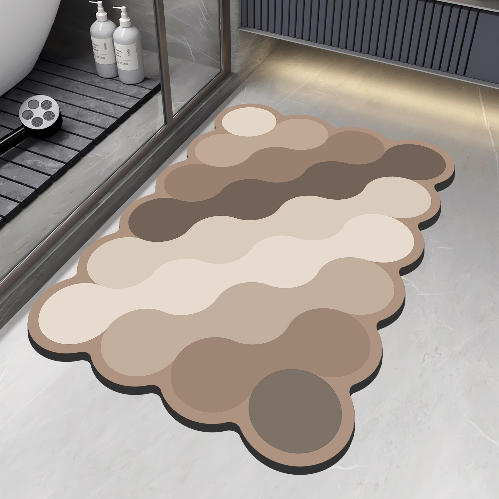 Diatomite di lusso Bagno Docci - Quick Dry Diatomite Bath Mat recensione e prezzo